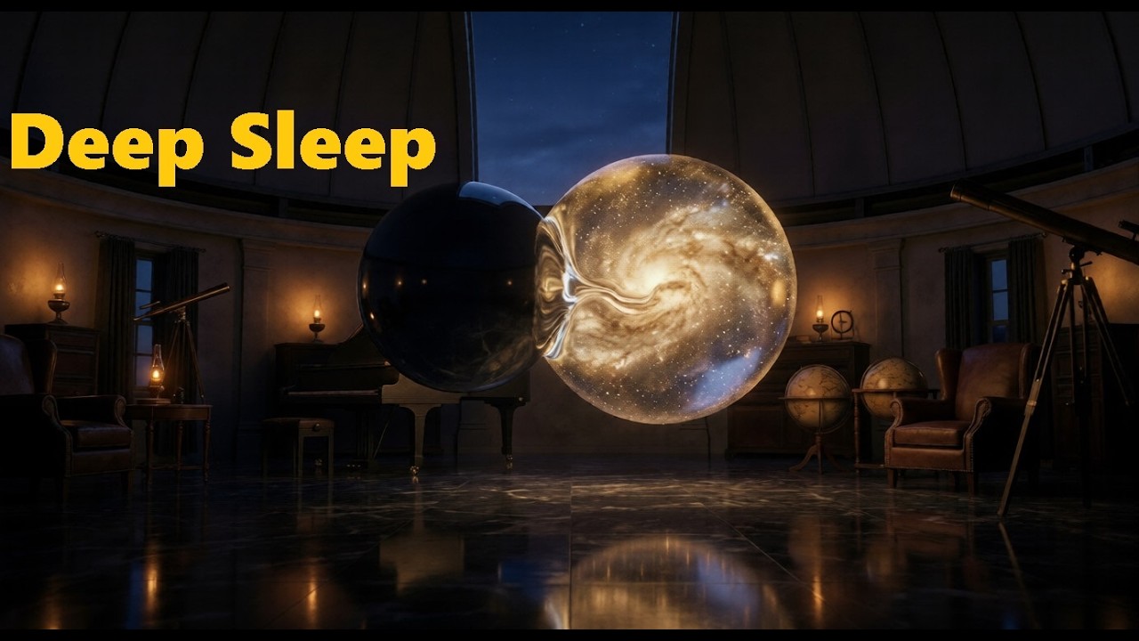Celestial Cradle | 432Hz Felt Piano & Crystal Bells | Deep Sleep | 療育/ASMR (星辰搖籃/鋼琴與水晶音樂)