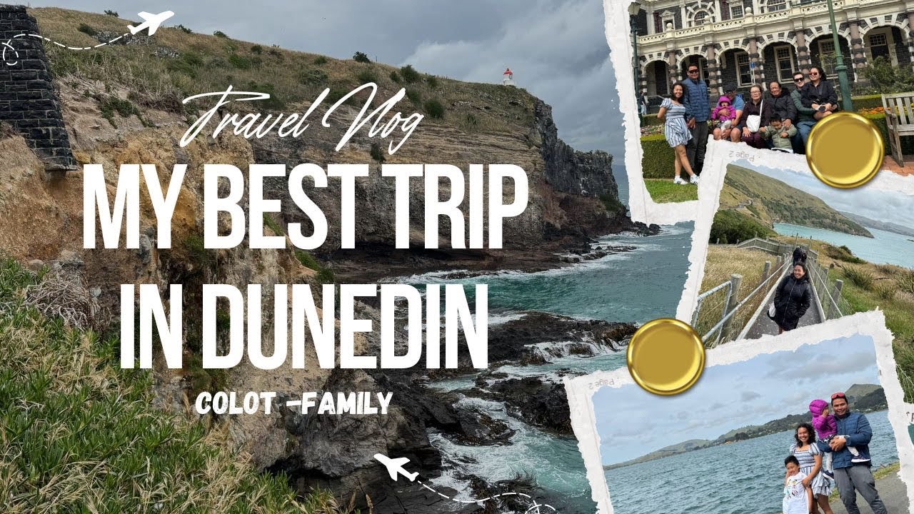 Exploring Beautiful Dunedin, New Zealand 🇳🇿 | Family Travel Vlog