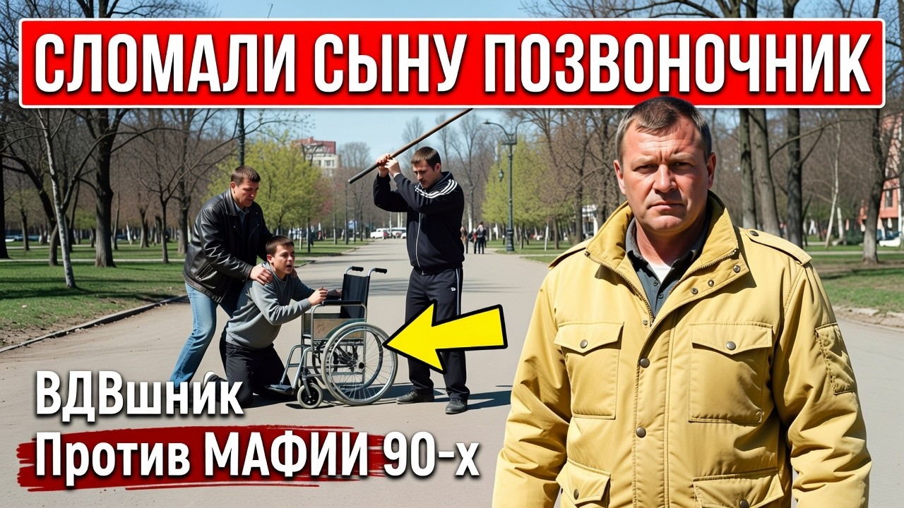 ОНИ СЛОМАЛИ ПОЗВОНОЧНИК ЕГО СЫНУ, но не знали, КТО его отец!  История 90-х