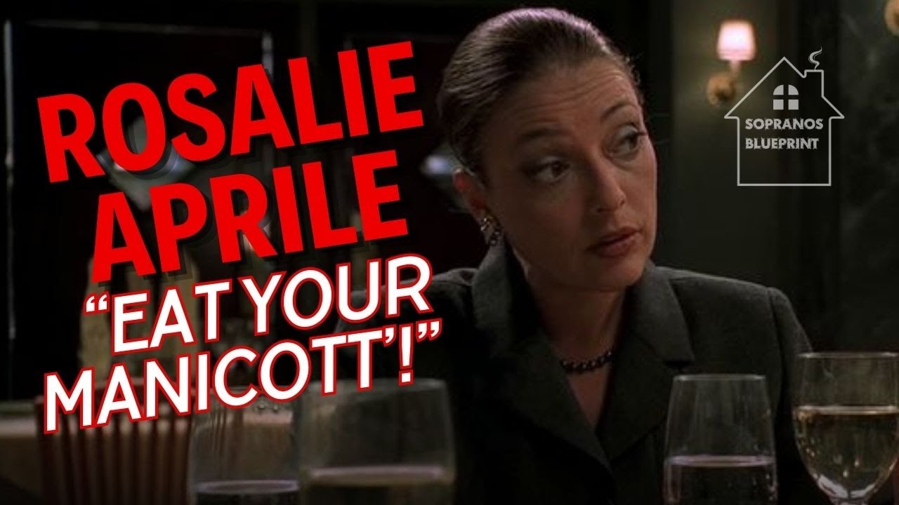 The Sopranos Rosalie Aprile WANTS YOU…To Eat Your Manicott!