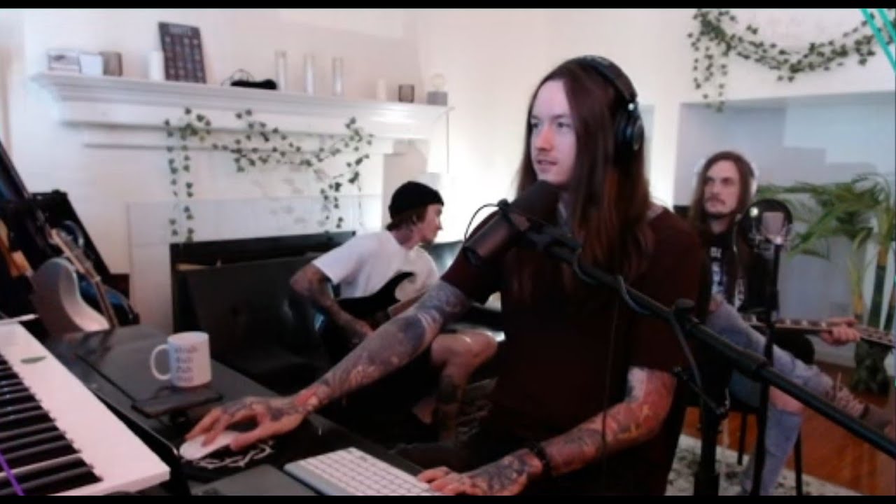 Noah Sebastian (Bad Omens) Hanging in the Studio with Jolly + Jordan | Twitch Stream (2020-07-10)