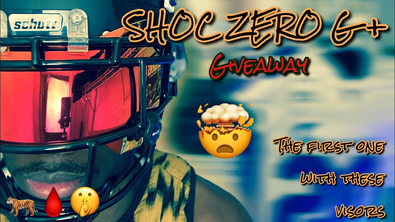 GIVEAWAY GIVEAWAY NEW SHOC ZERO G+ UNBOXING and REVIEW        HOW DID I GET THIS VISOR