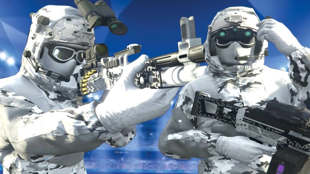 CONJUNTO MILITAR DE NIEVE GTA 5 ONLINE