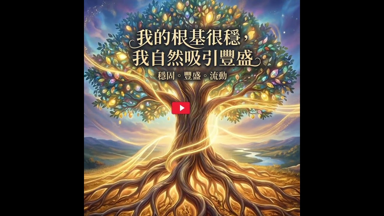 《我的根基很穩，我自然吸引豐盛》🌿✨ 每日半小時海底輪冥想 Vol. 14