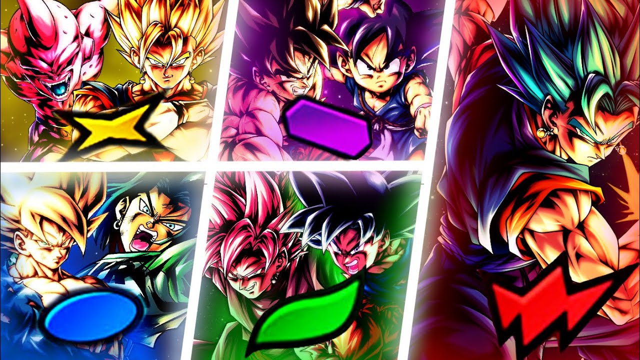 Используем КАЖДУЮ МОНО-команду в PvP-режиме Dragon Ball LEGENDS!