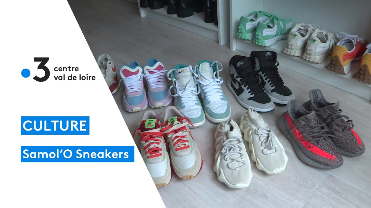 Il customise et rénove des sneakers dans son garage