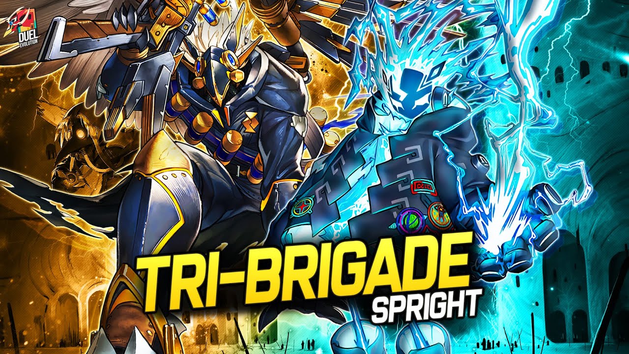 Tri-brigade🏹 ft. Spright⚡  | Replays 🎮 + Decklist ✔️ | EDOPRO