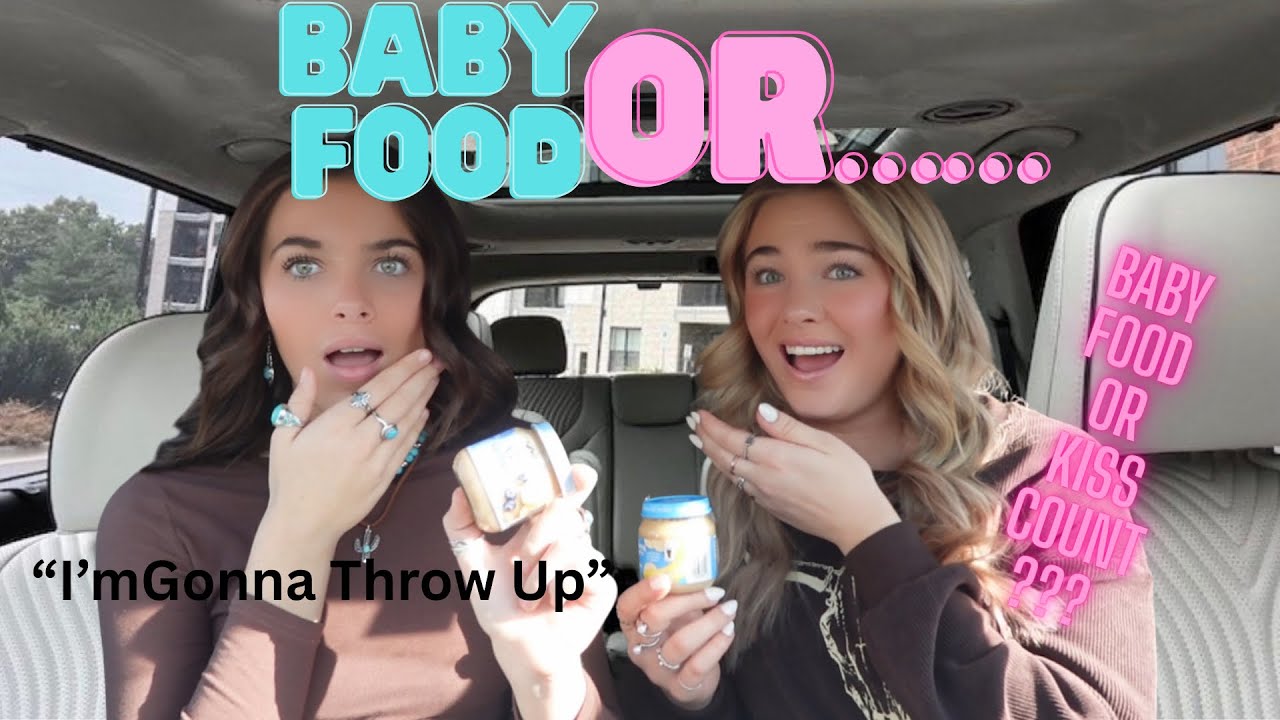 DISGUSTING BABY FOOD OR TRUTH OR DARE CHALLENGE 