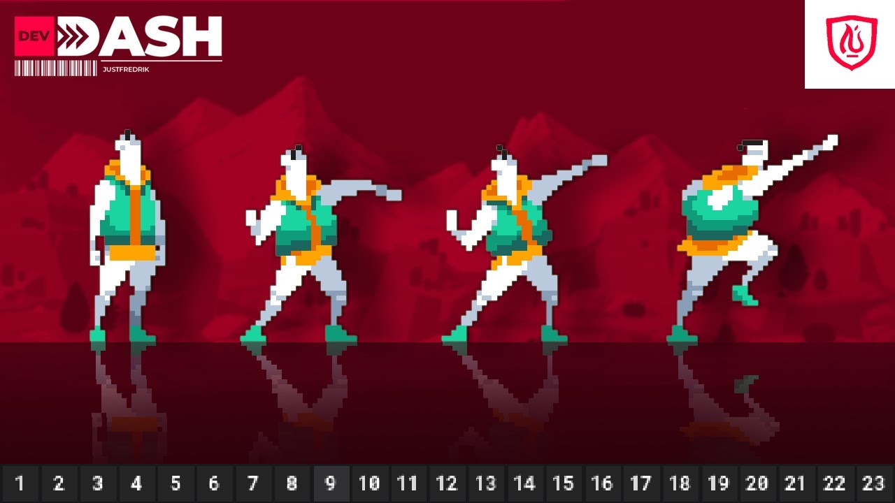 Pixelart Throwing Animation | DevDASH