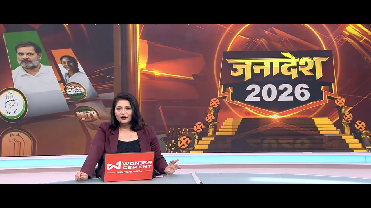 Janadesh LIVE: West Bengal Exit Poll | Assembly Election 2026 | BJP vs TMC | Mamata Banerjee | TMC