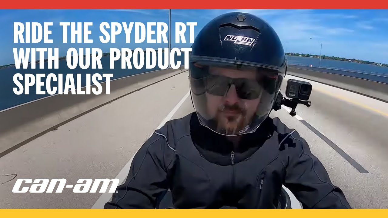 Ride the NEW 2020 Spyder RT with our product specialist | Ride Impressions