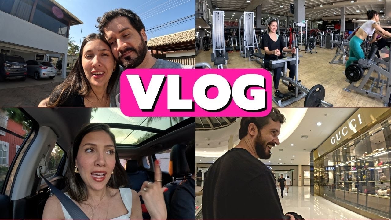 DAILY VLOG l ALMOÇO, SHOPPING, CINEMA E ACADEMIA