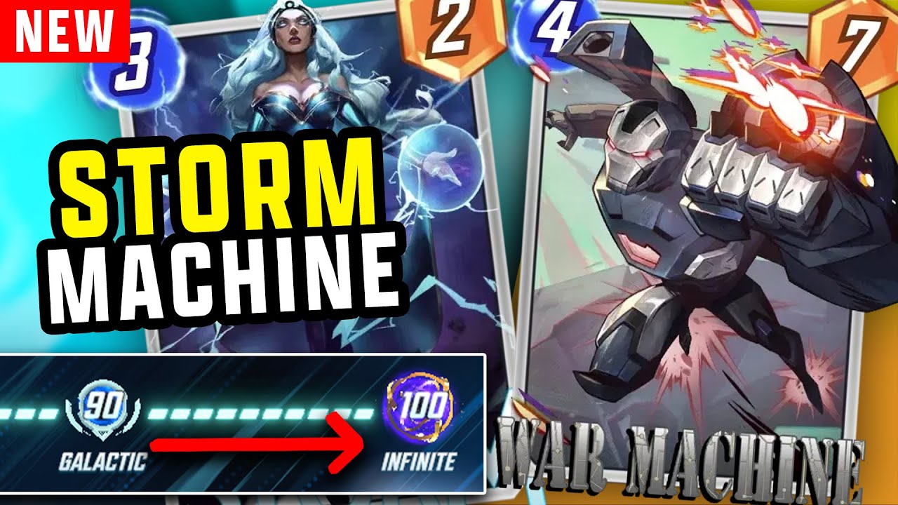 New War Machine Is CRACKED! - Marvel Snap Gameplay