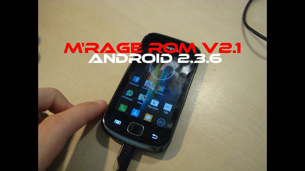 [ROM] M'rage Rom v2.1 [Android 2.3.6] Galaxy Gio