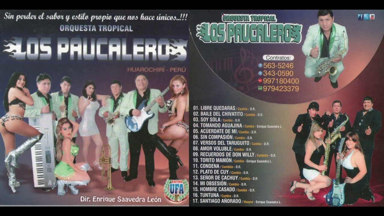 LOS PAUCALEROS (CD COMPLETO) - SIN PERDER EL ESTILO