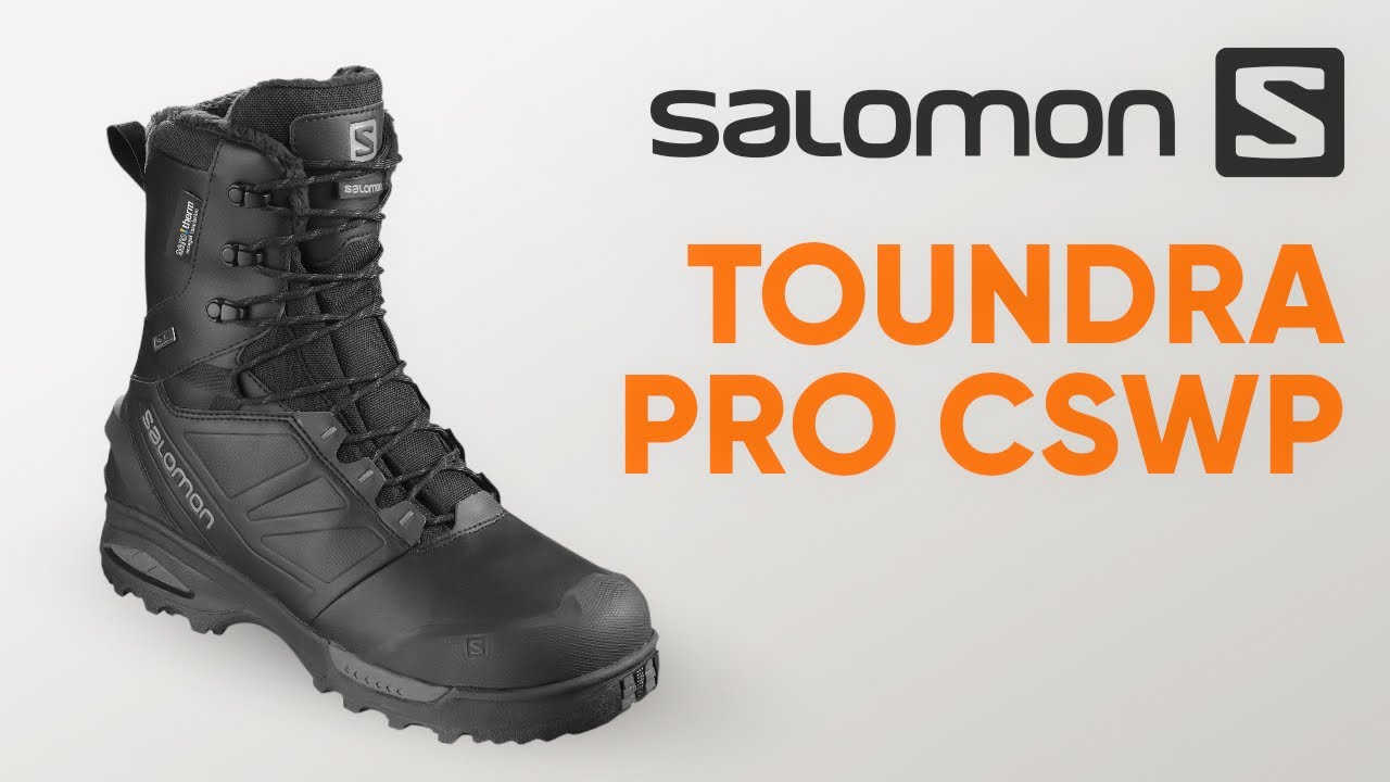 Ботинки SALOMON Toundra Pro CSWP. Обзор