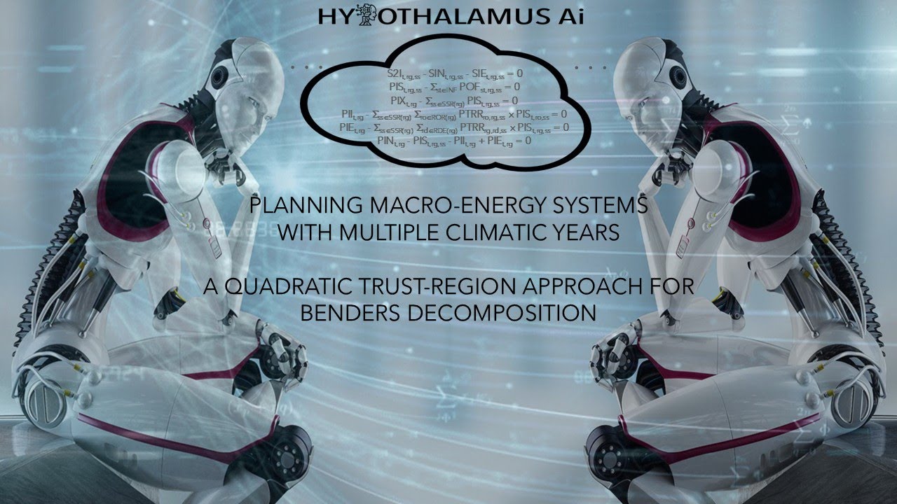 Planning Macro-Energy Systems and Climatic Years, A Quadratic Trust-Region Approach for Benders