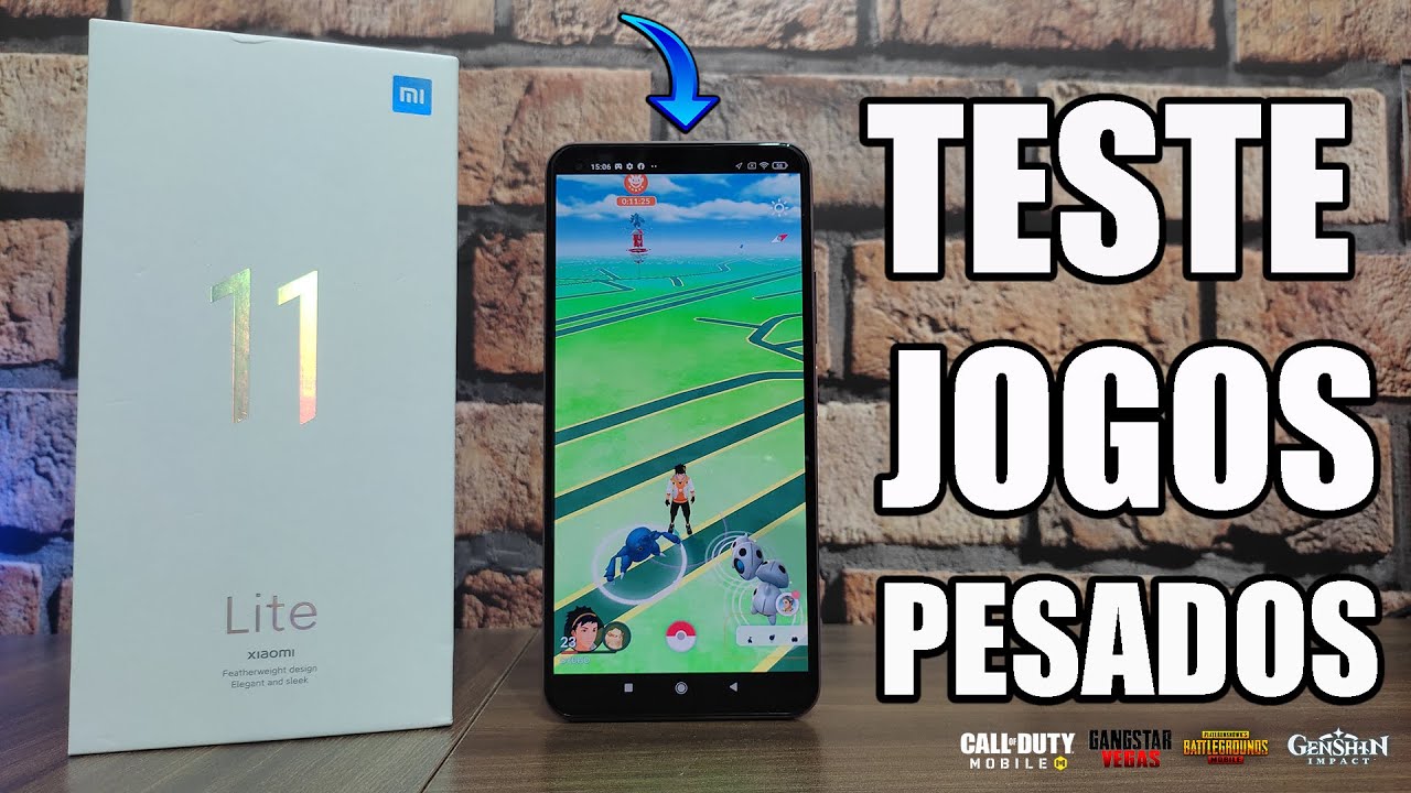MI 11 LITE | TESTE DE JOGOS PESADOS SNAPDRAGON 732G