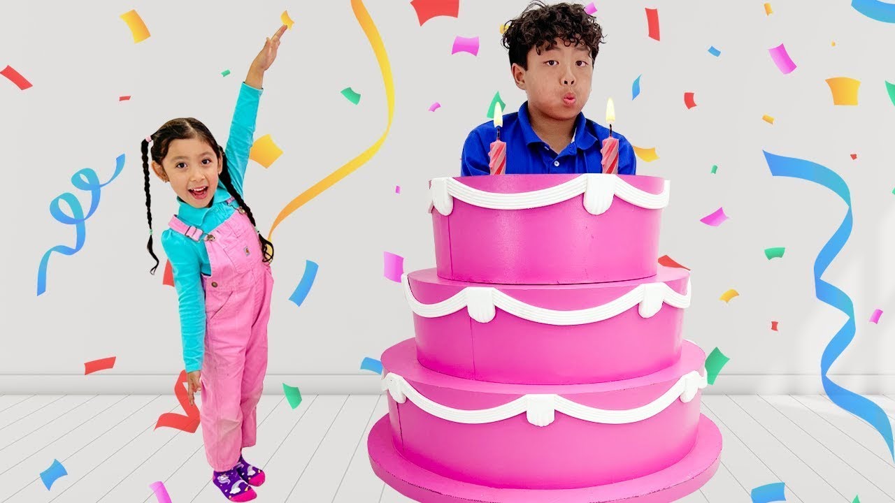 Alex's Big Birthday Surprise Maddie to the Cake Challenges Rescue