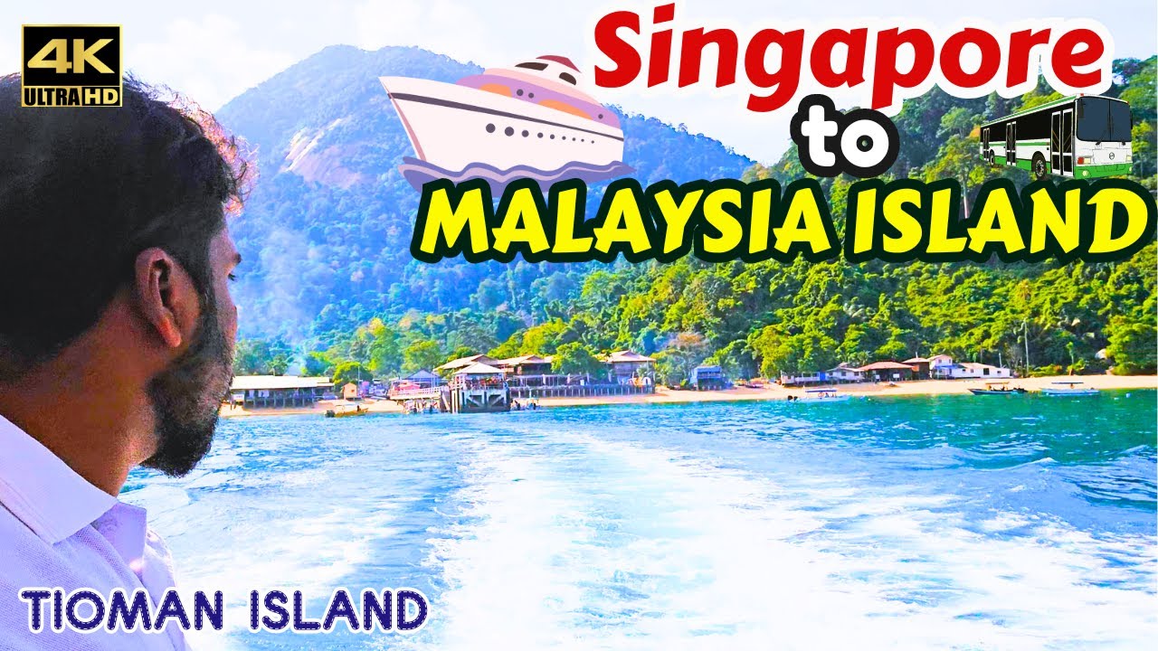 Singapore to Tioman Island | Johor bahru, Larkin, Mersing Bus and Ferry ride | Tamil vlog | arunify