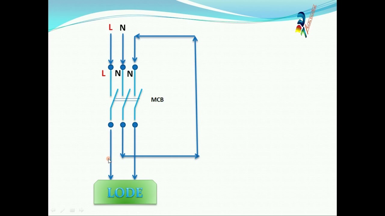 3 Pole MCB single phase connection in Hindi