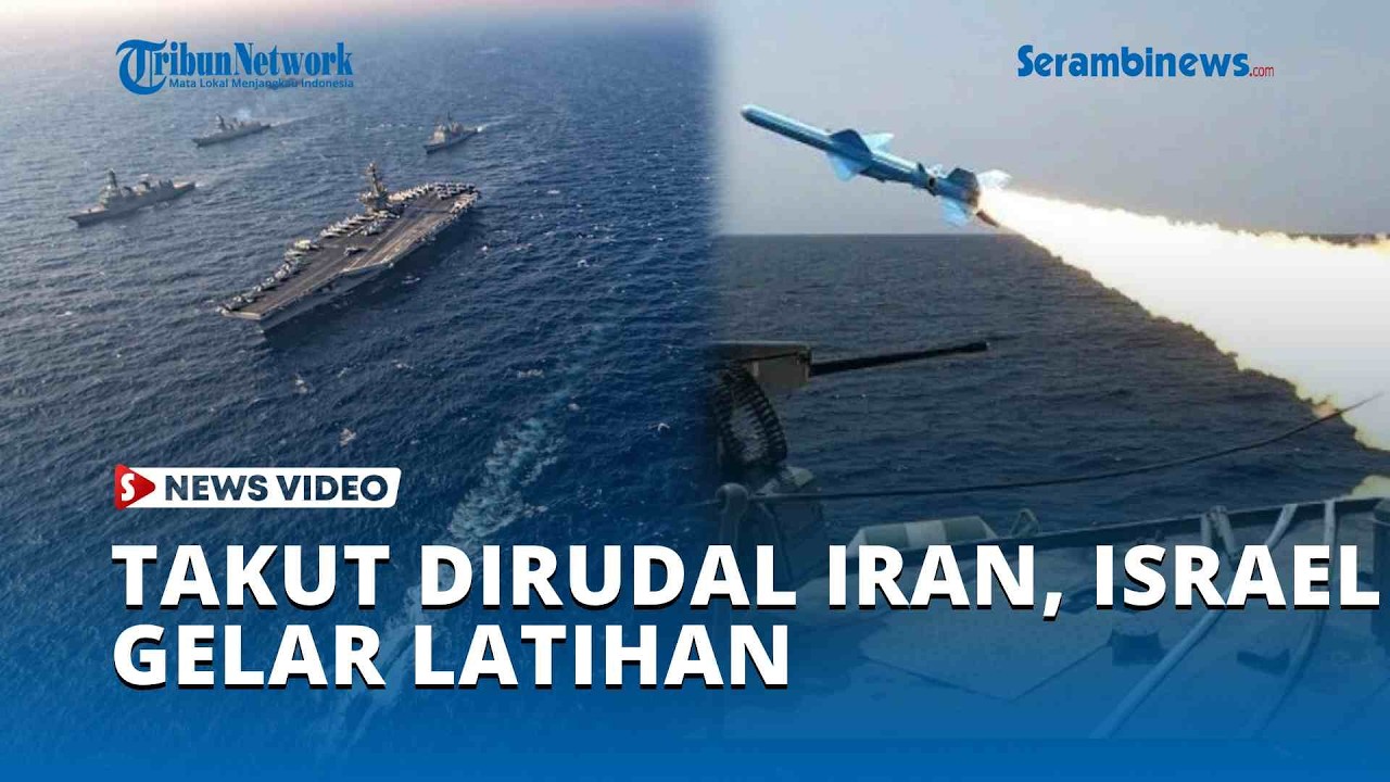 Takut Dirudal Iran, Israel Perkuat Pertahanan dengan Gelar Latihan Dekat Laut Merah