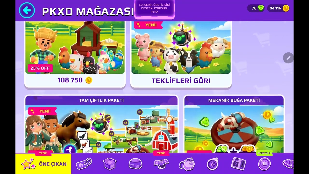 PKXD YENİ EŞYALAR🤑🐎🐴