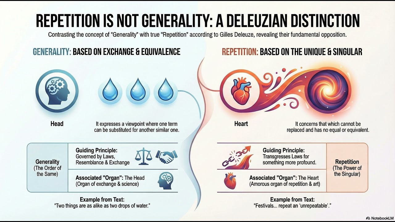 Deleuze: Difference and Repetition - Introduction - Discussion 