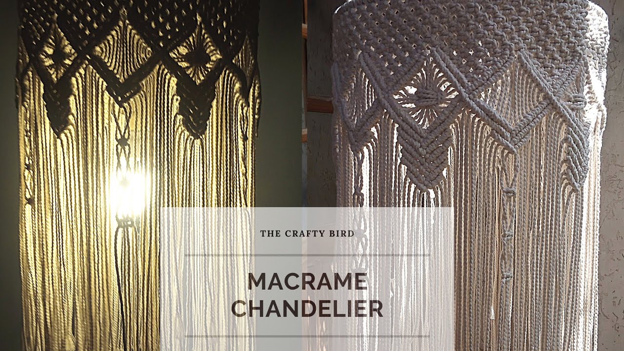 Macrame Chandelier