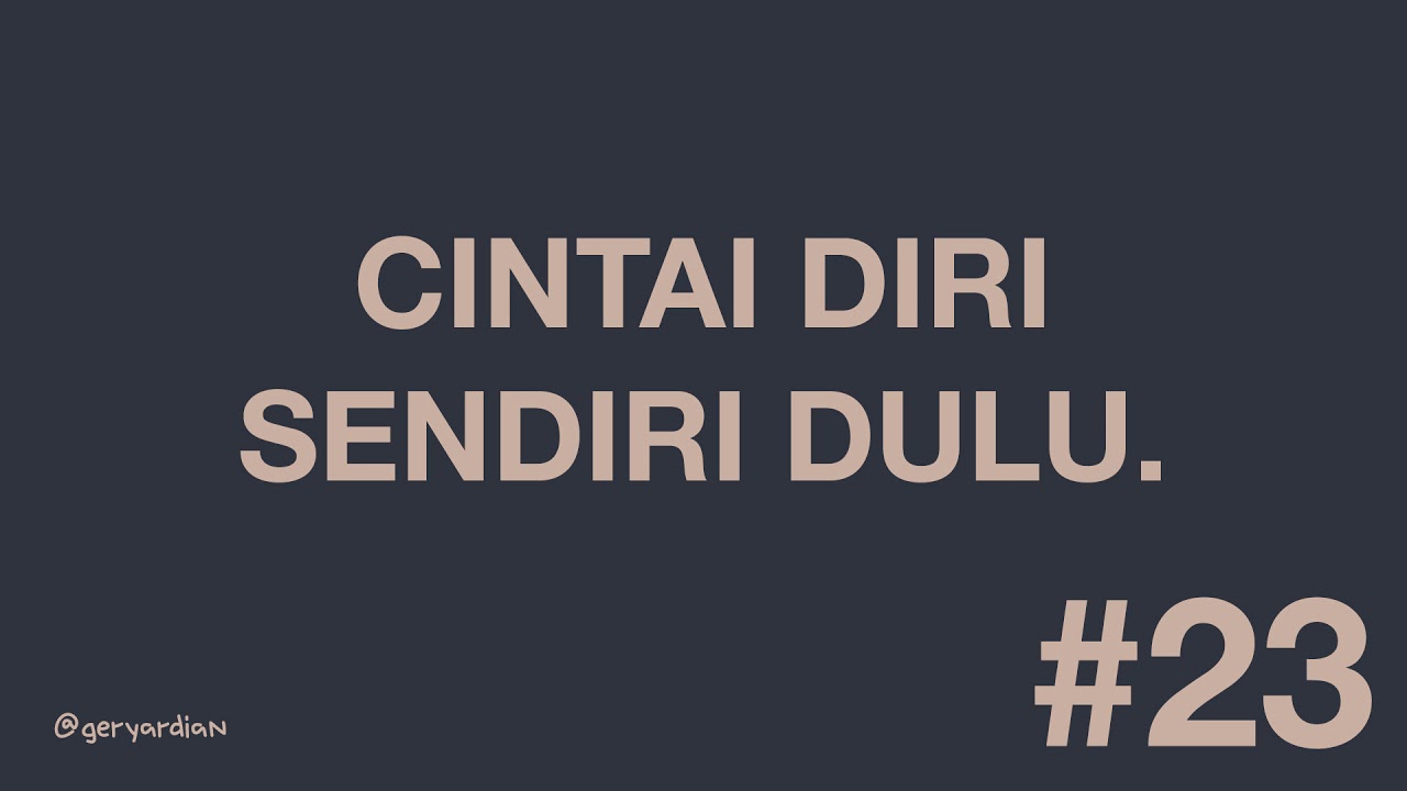 #23 - Perasaan Aja Gak Cukup.