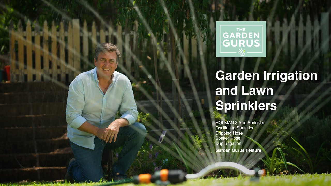 How to choose the best irrigation for your garden