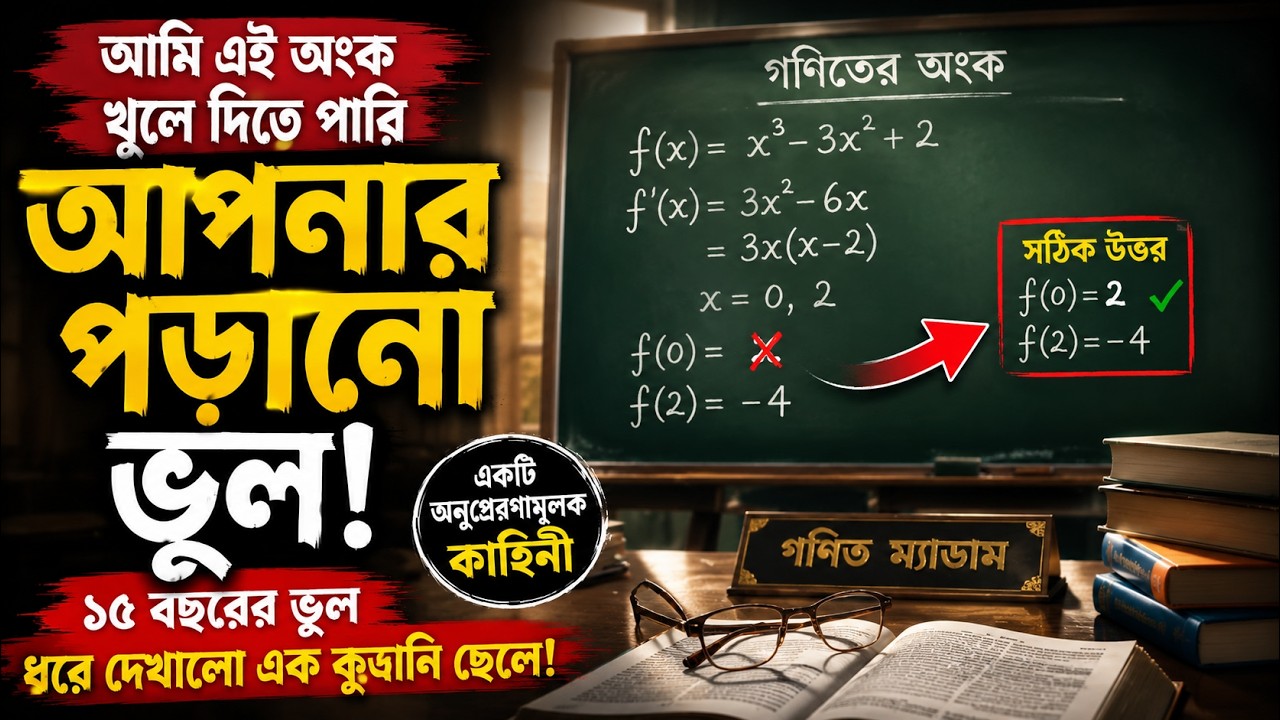 “এই অংকটা আমি করতে পারি…” বলতেই যা হলো—ম্যাডাম চাকরি ছাড়তে রাজি! 😳