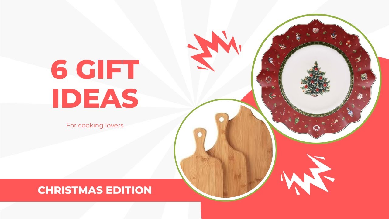 6 Perfect Gift Ideas for Cooking Lovers | Christmas edition