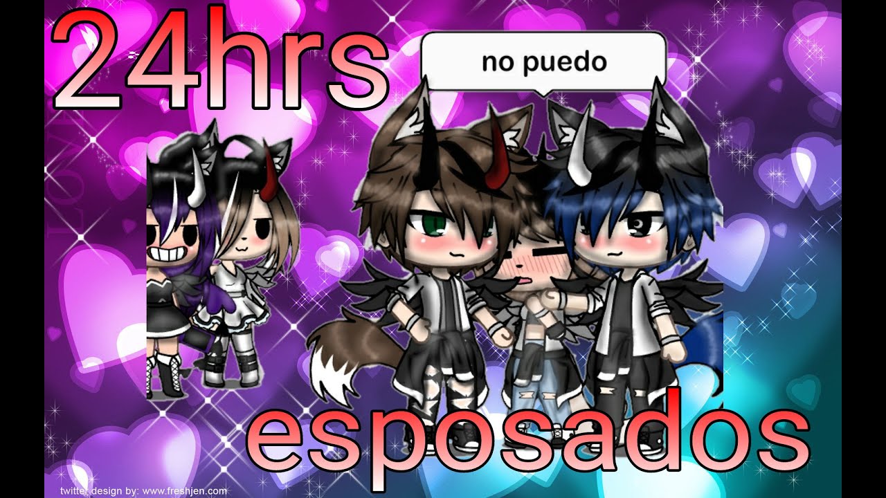 24hrs esposados/liz_neko/gacha life
