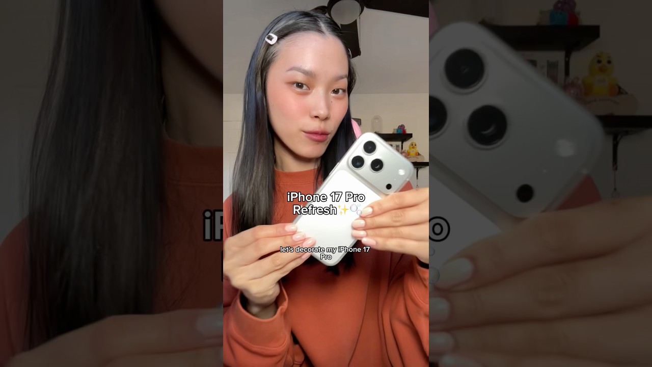 Обновленный iPhone 17 Pro 🫧✨ (такой чистый!!)