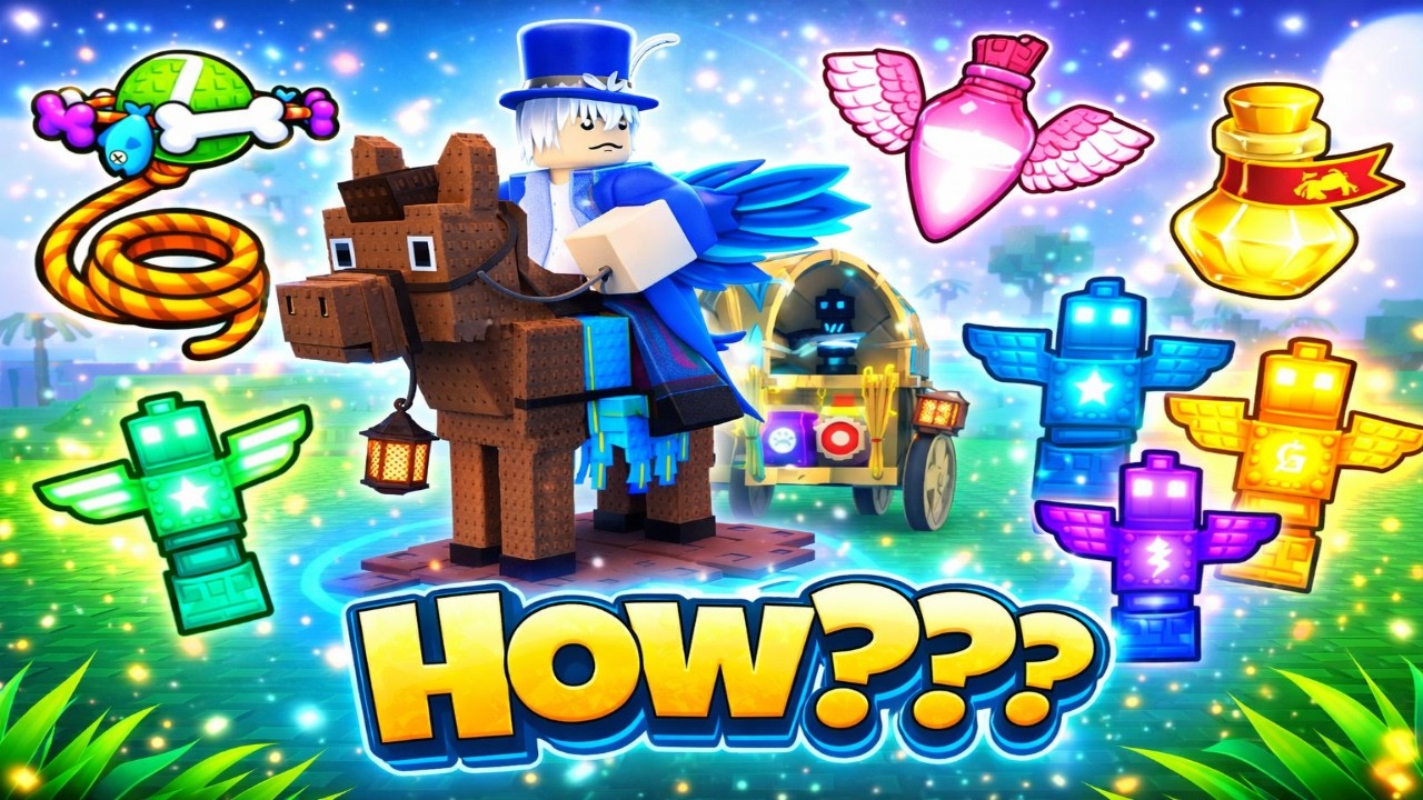 How to Get FREE Fly & Ride Potions + Secret Lassos & Aurora Totem 😱 (Catch and Tame)