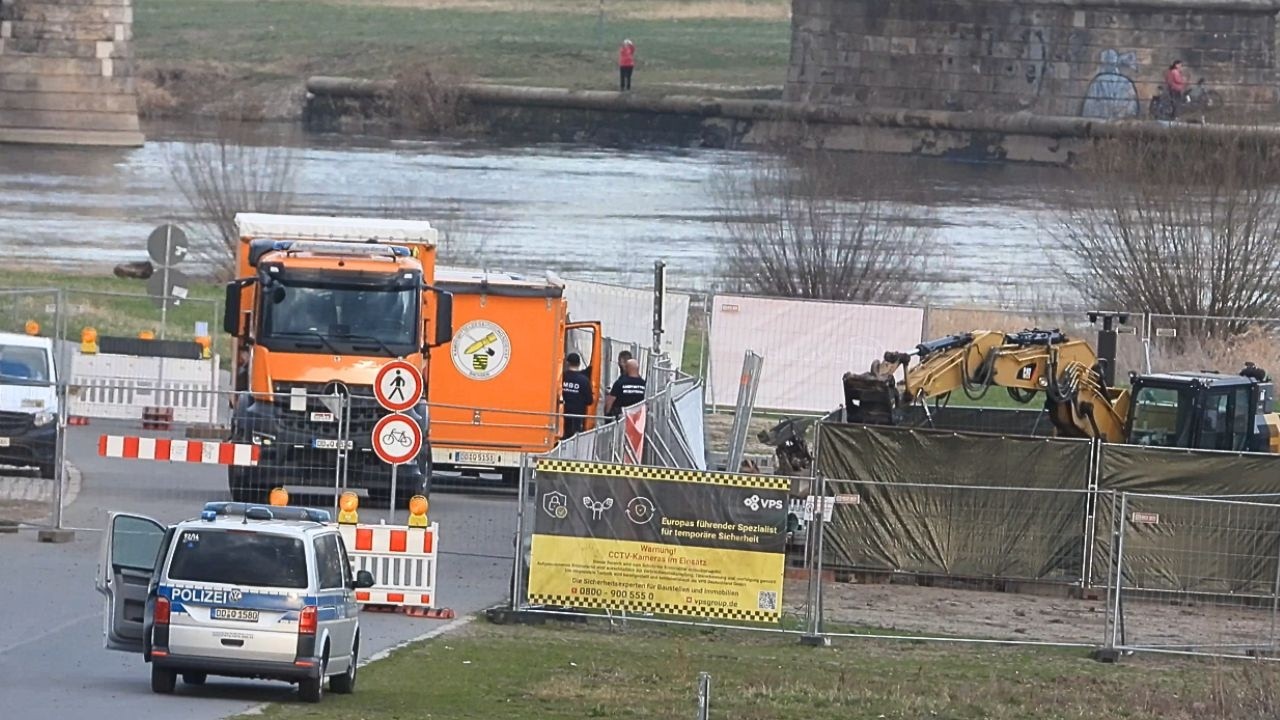 Carolabrücke Dresden - Entschärfung Erfolgreich.  Update 11.03.2026
