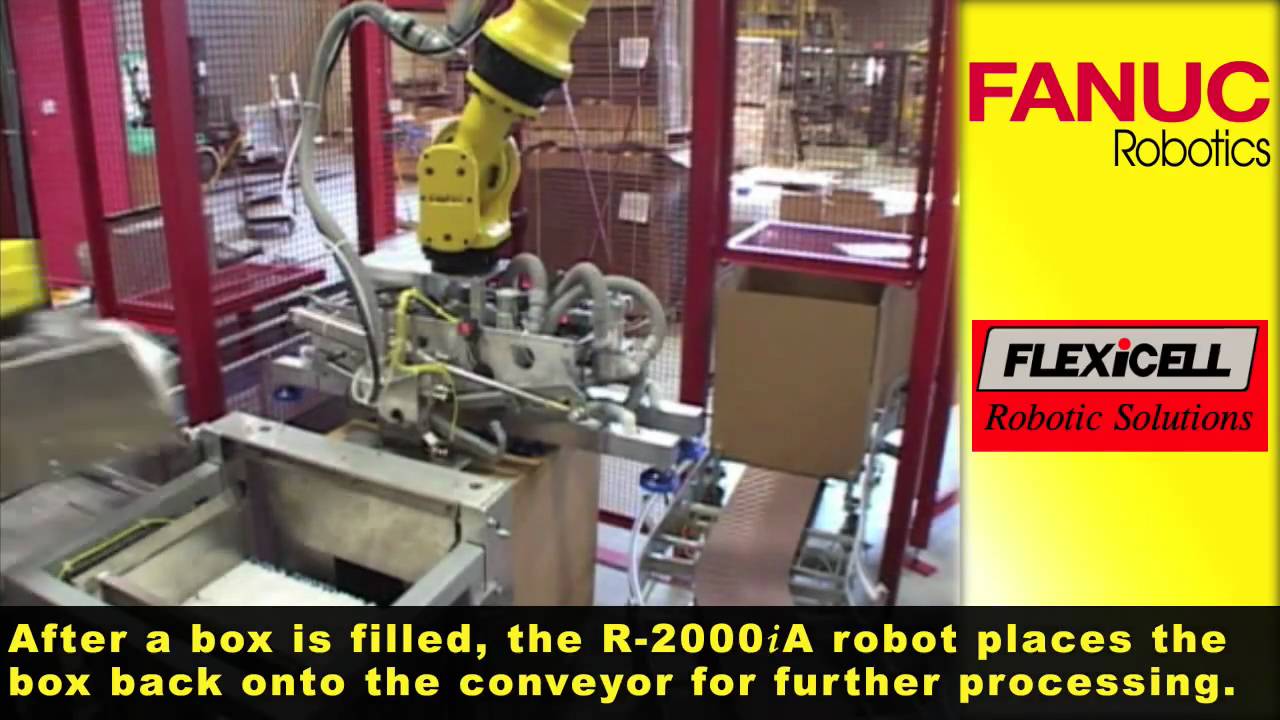 M-6iB & R-2000iA Picking, Packing & Palletizing Robots - FANUC Robotics Industrial Automation