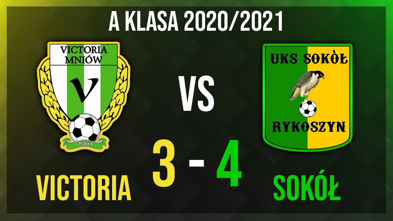 11 KOLEJKA AKLASA VICTORIA MNIÓW - SOKÓŁ RYKOSZYN