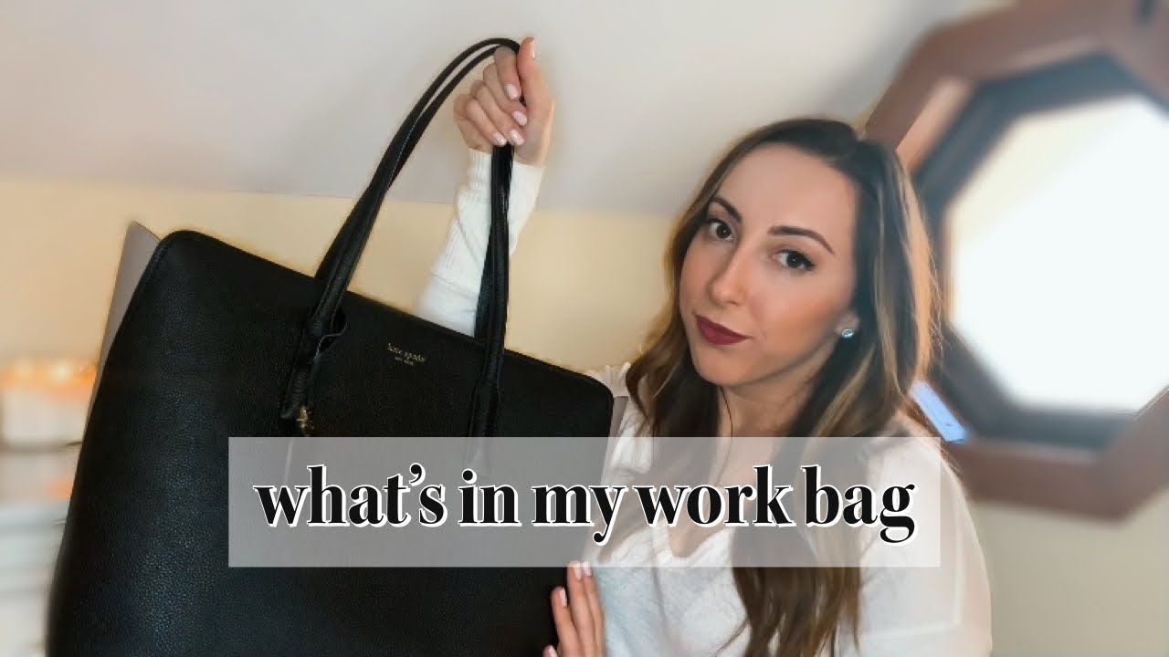 What’s In My Work Bag | Kate Spade Margaux Tote