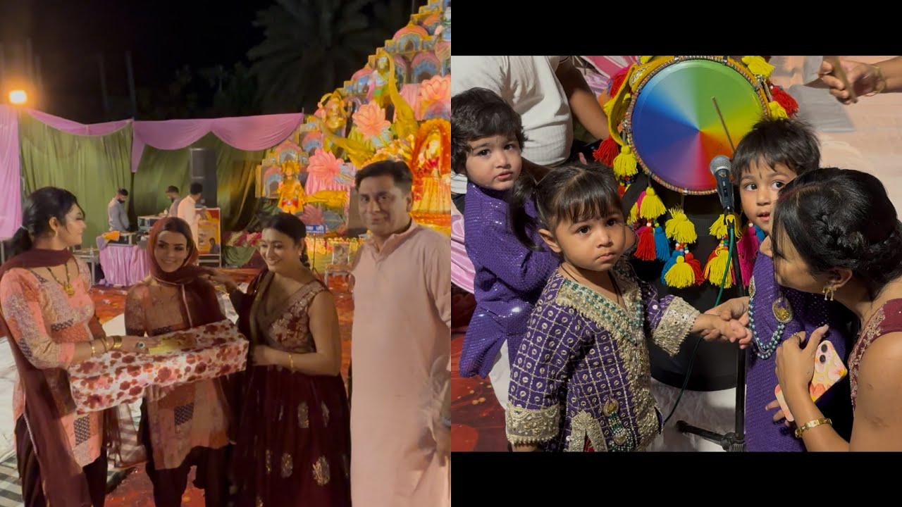Ayaan and tuba ke bday pr kiya bahut maza