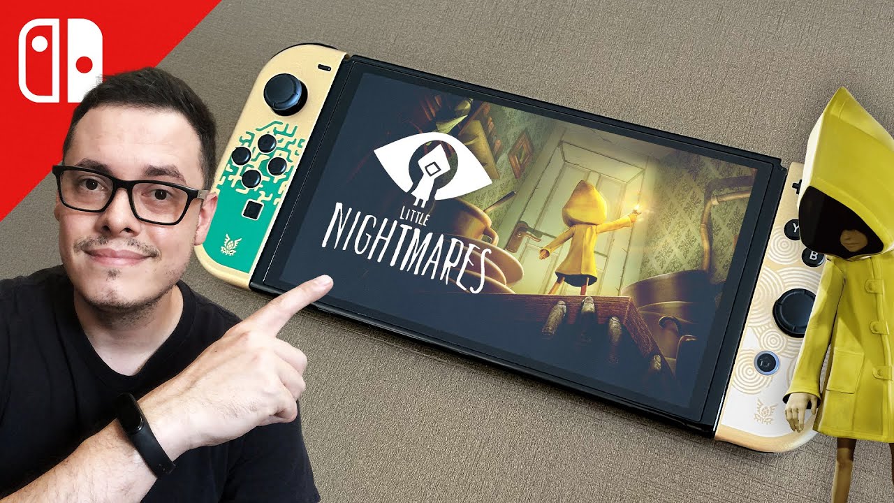 Jogando LITTLE NIGHTMARES no Nintendo Switch OLED