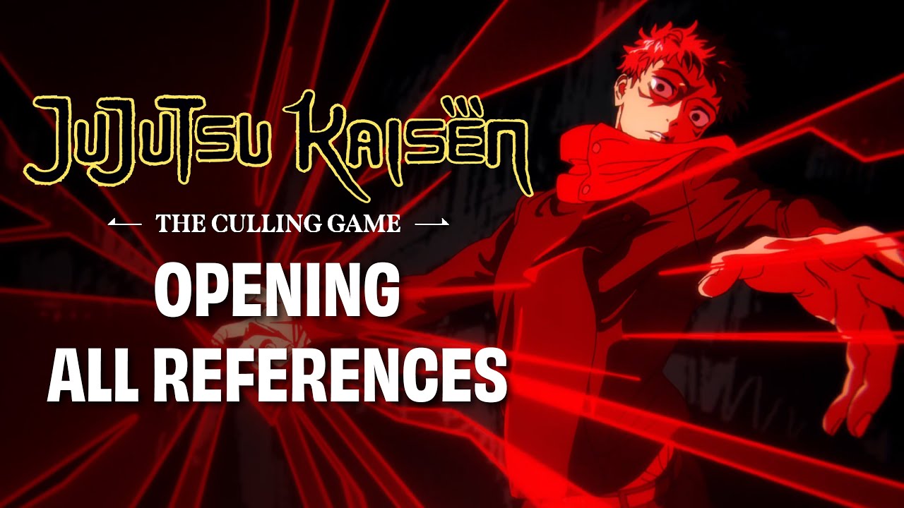 Jujutsu Kaisen Season 3 Opening ALL REFERENCES & Hidden Details