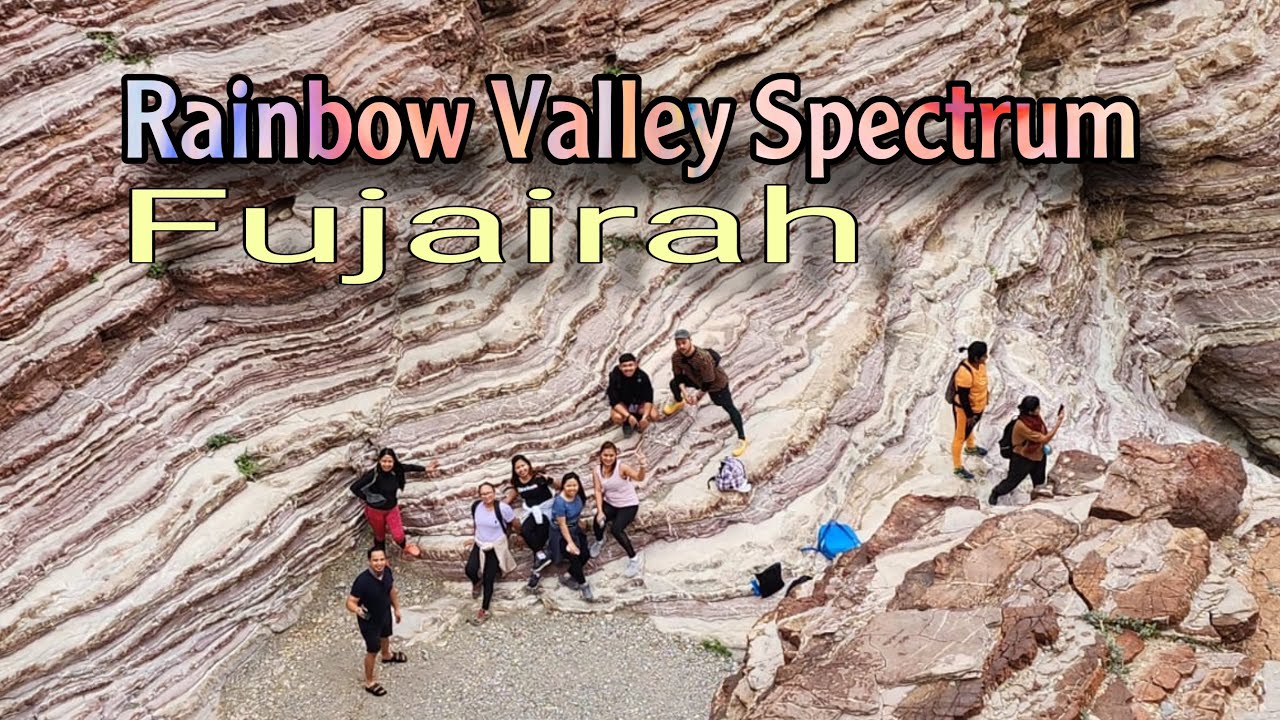 Rainbow Valley Hiking Adventure | Wadi Al Ghub Fujairah Mountains 🌄 