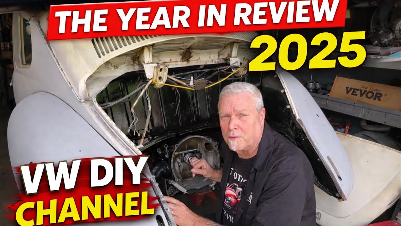 VW RESTORATION & DIY YEAR IN REVIEW 2025 - VW BEETLE - VW BAJA BUG #sladesbeetle #vwbeetle