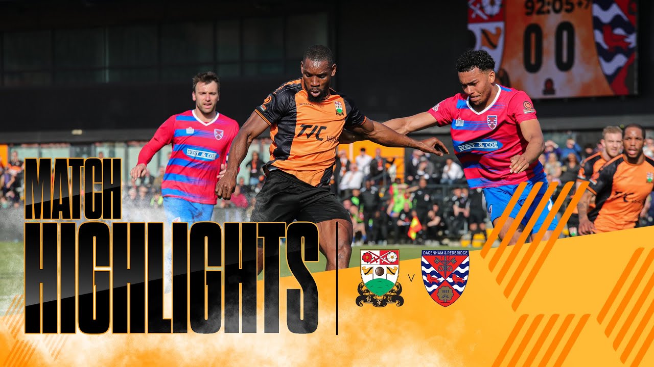 Match Highlights |  Barnet FC 1-0 Dagenham & Redbridge