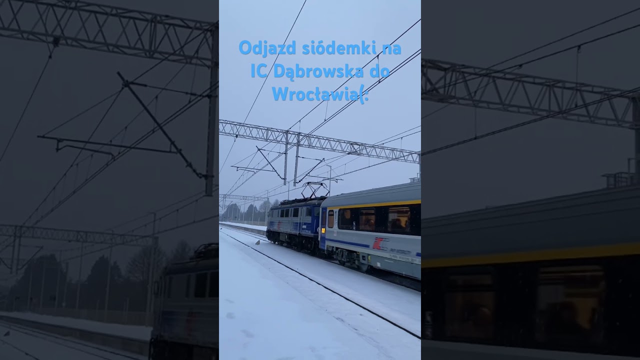 EP07-365 na IC Dąbrowska do Wrocławia(: #train #kolejewielkopolskie #trainspotting