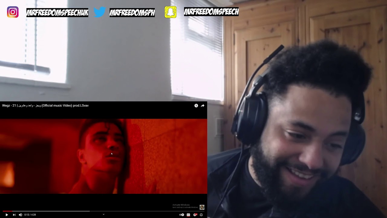 Wegz -21 | ويجز - واحد وعشرين prod L5vav UK 🇬🇧 REACTION EGYPTIAN RAP   🇪🇬