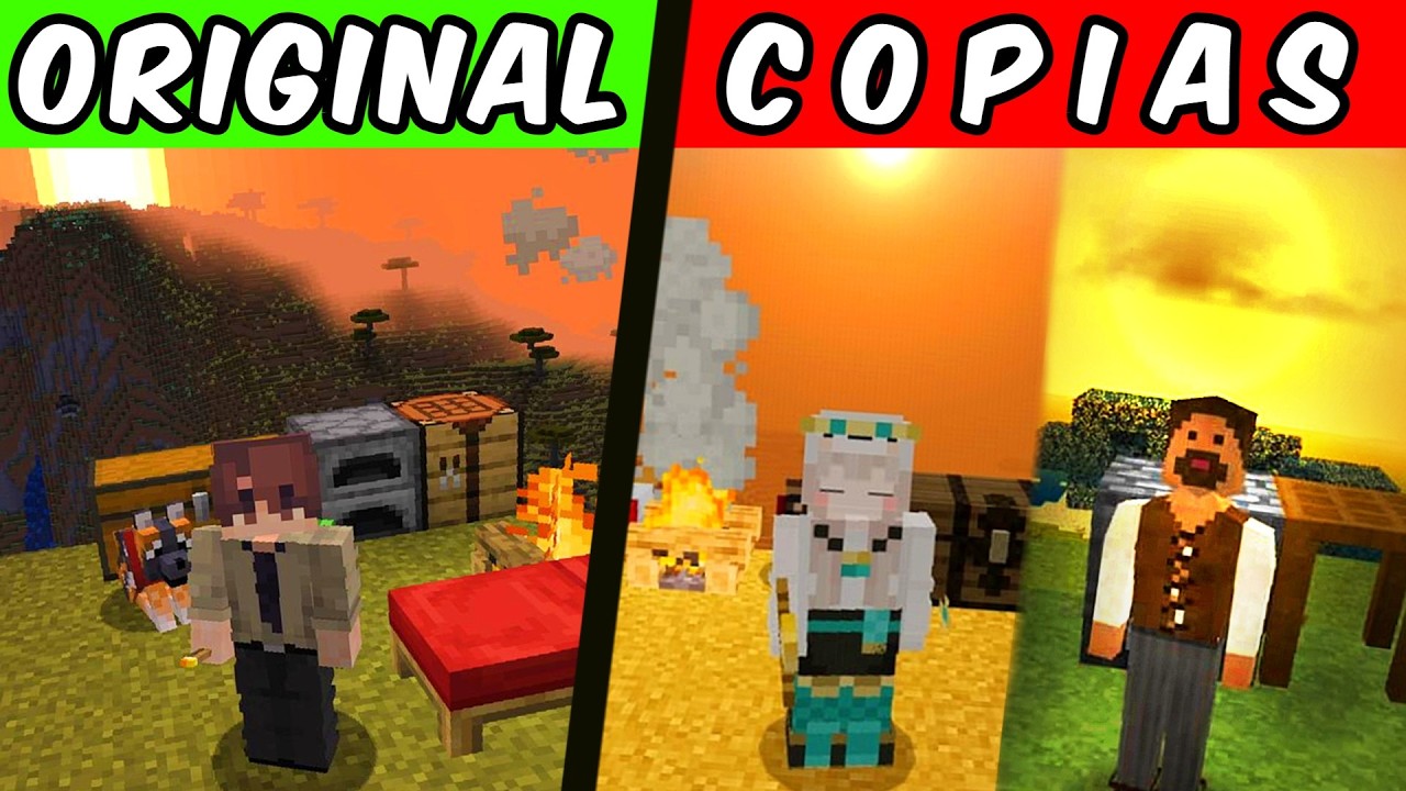 PUNTUANDO Las Copias de MINECRAFT- Son MEJOR de lo que PENSÉ