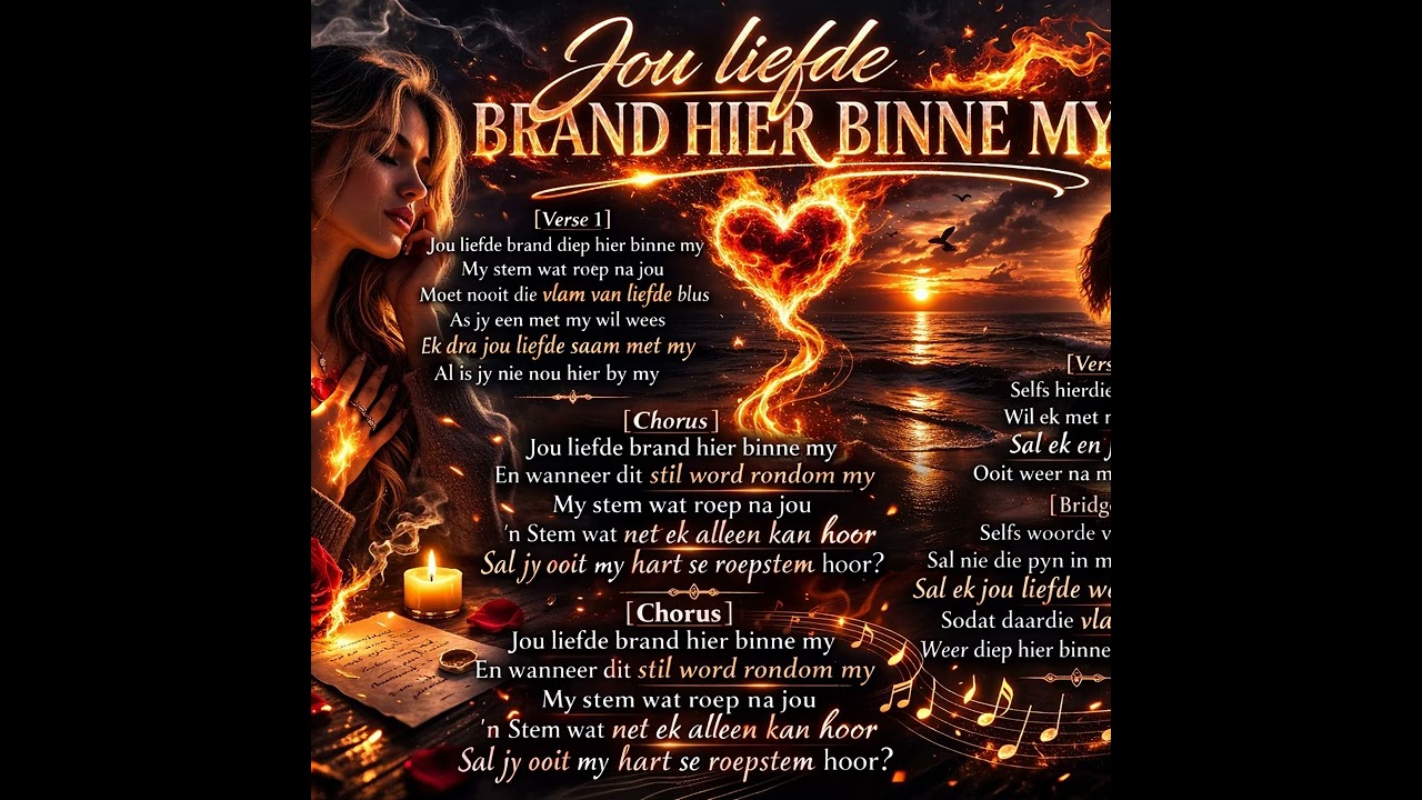 Jou liefde brand hier binne my